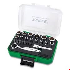 جعبه بکس و بیت 23 عددی 1/4 اینچ تاپ تول مدل GABW2301